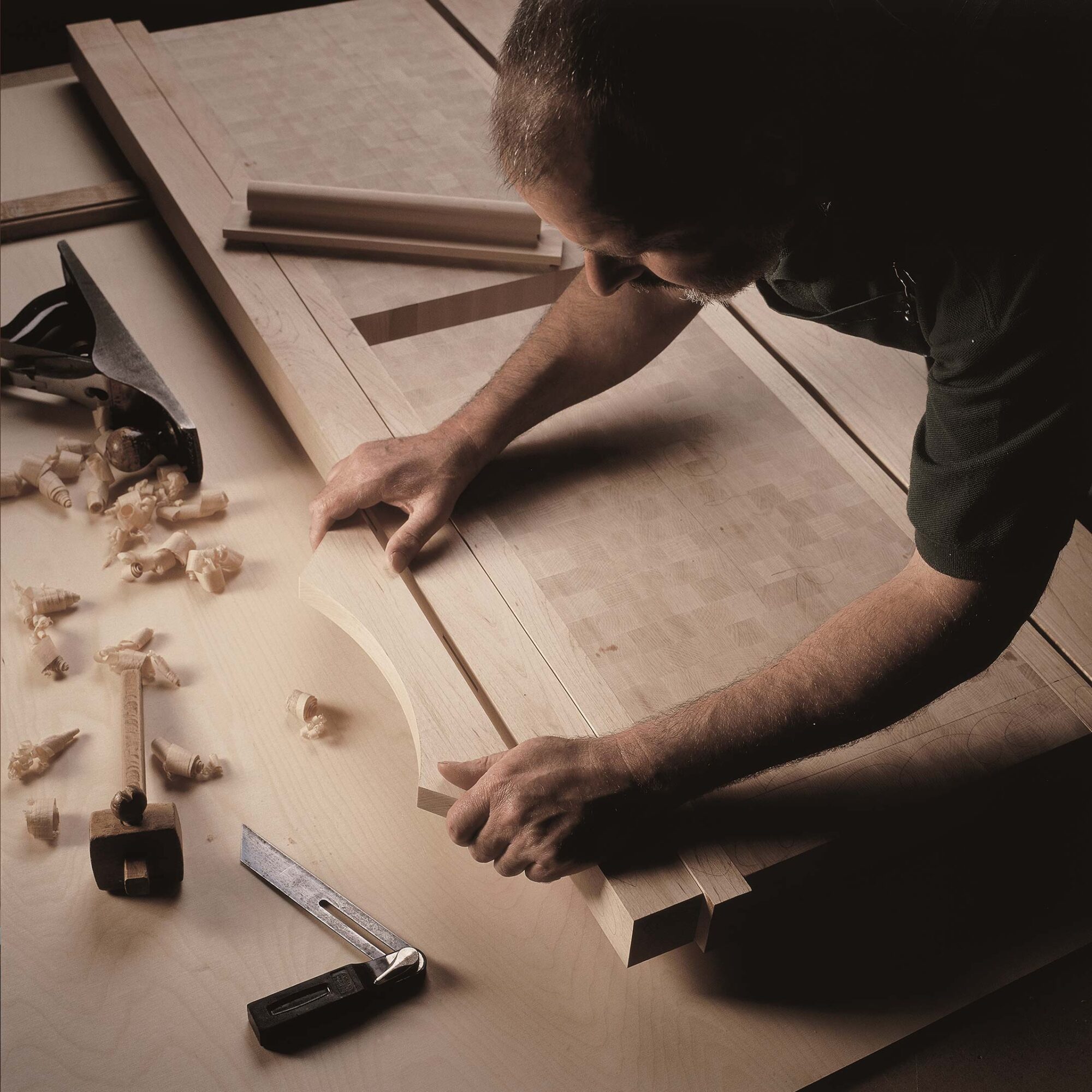 a Smallbone craftsman at work
