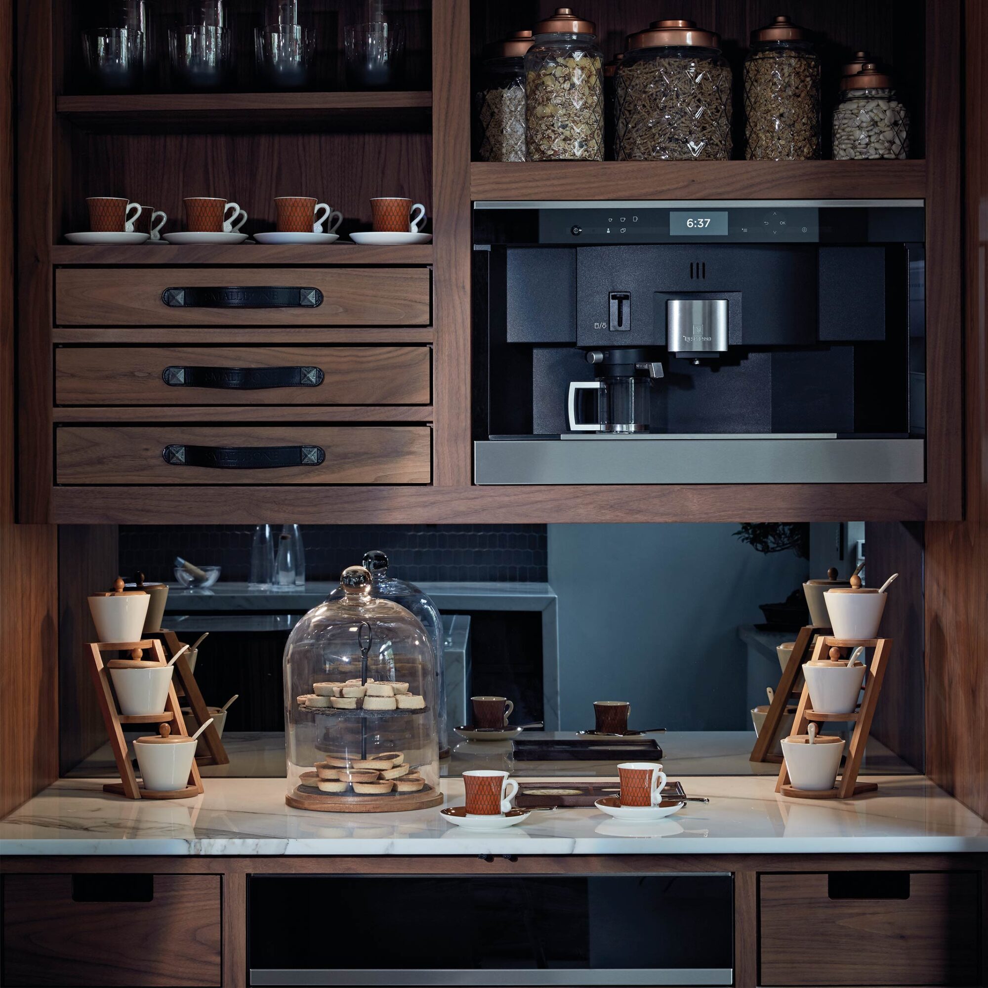 A Smallbone Mulberry design kitchen cupboard
