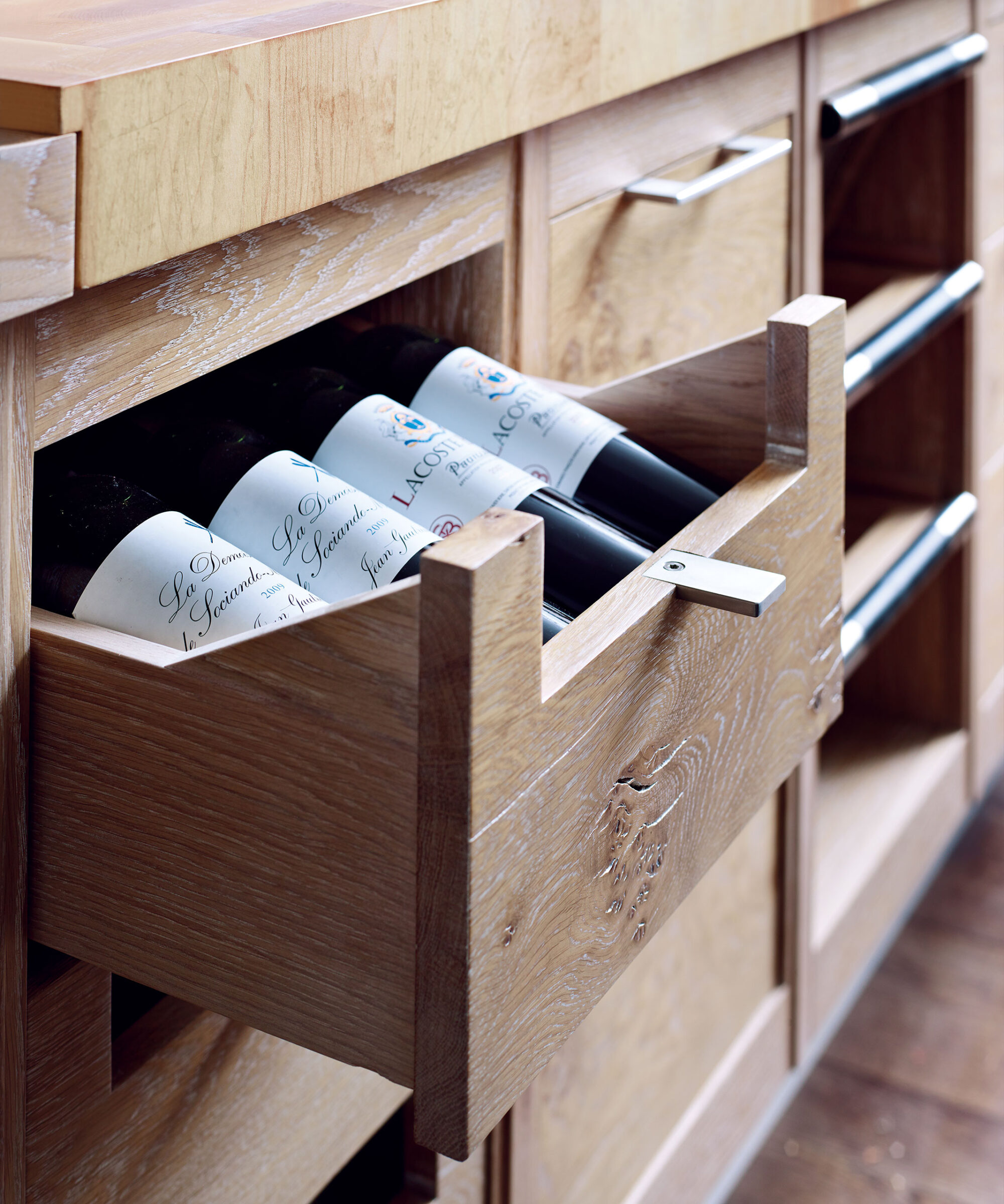 A bespoke Brasserie collection wine draw